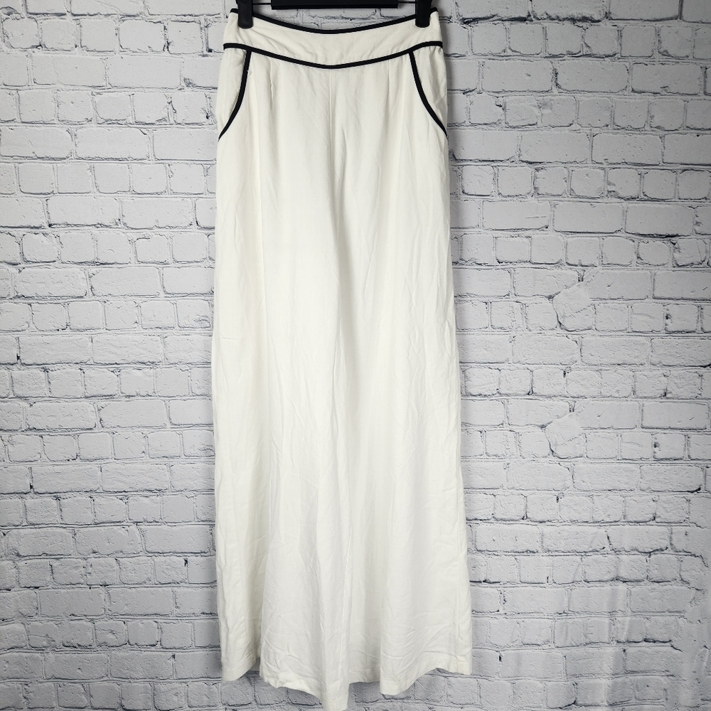 Sienna Sky Size S Wide Leg Pants with Black Accents